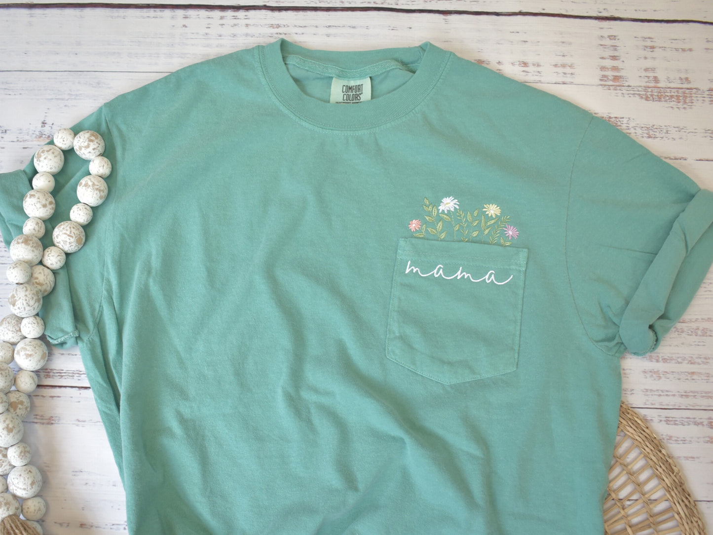 WILDFLOWER MAMA COMFORT COLORS SHIRT