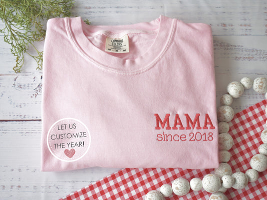 MAMA SINCE VARSITY FONT image 0