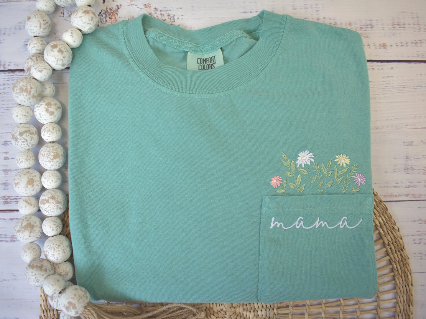 WILDFLOWER MAMA COMFORT COLORS SHIRT