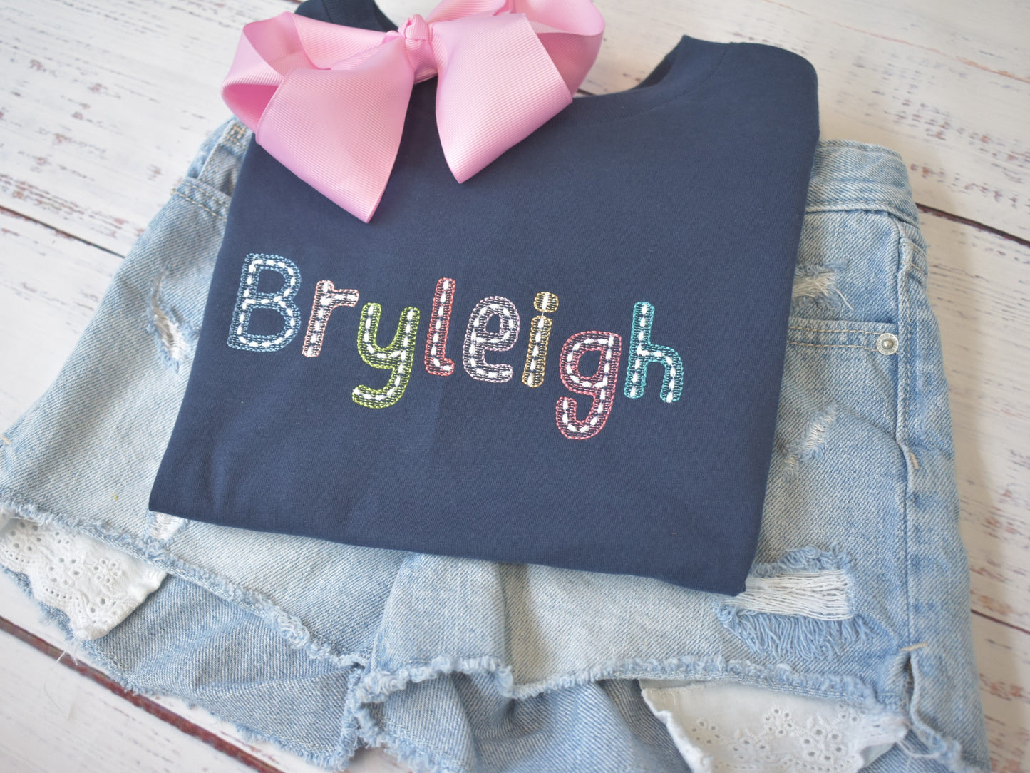 GIRLS PERSONALIZED SHIRT image 1