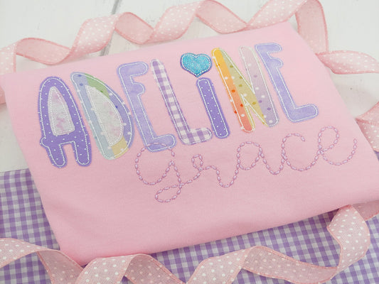 Applique Name Shirt image 0